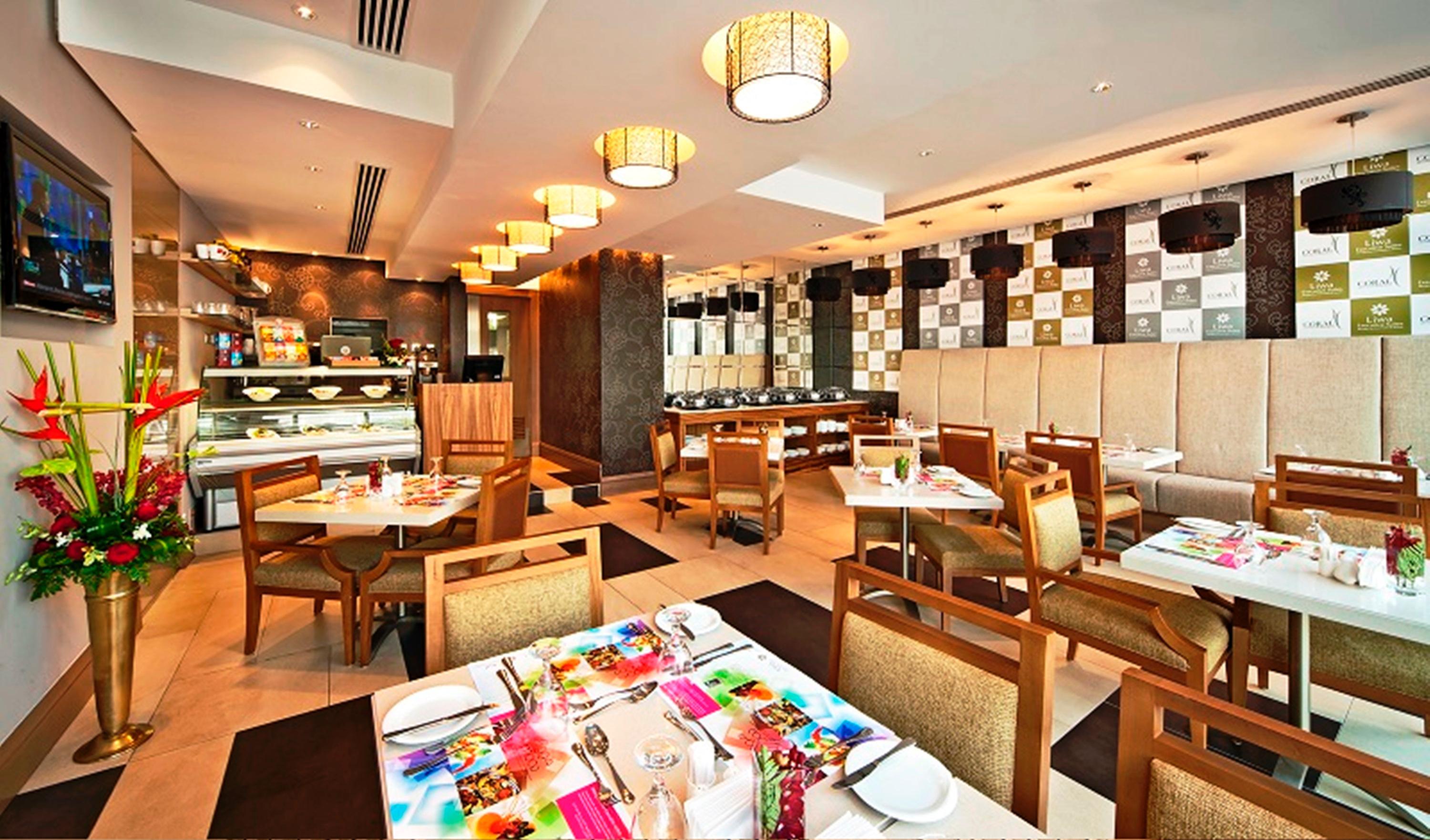 Oaks Liwa Executive Suites Abu Dhabi Restoran gambar